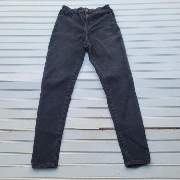 NOBO No Boundaries Jeans Juniors Sz 9 High Rise Skinny Black High Stretch 25x27 - Picture 1 of 8